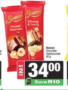 Beacon Chocolate Slab Assorted-For 2 x 80g