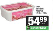 Spar Ice Cream Assorted-1.8L/2L