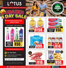 Lotus Fresh Produce / Prayer Goods : Crazy 4 Days Sale (04 June - 07 June 2026)