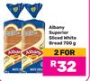 Albany Superior Sliced White Bread-For 2 x 700g