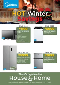 House & Home : Midea Hot Winter Savings (24 May - 06 June 2026)