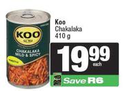 Koo Chakalaka-410g