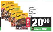 Imana Flavoured Soup Assorted-For 5 x 45g