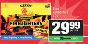Lion Firelighters-12s Per Pack