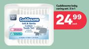 Cuddlesome Baby Caring Set 3 In 1-Each