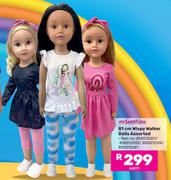 My Sweet Love 81cm Wispy Walker Dolls Assorted 850012301/850012555/850012314/850012681-Each