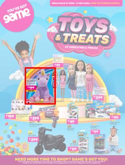 Game : Toys & Treats (17 June - 11 July 2026), page 1