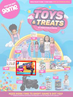 Game : Toys & Treats (17 June - 11 July 2026), page 1