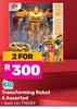 Kid Connection Transforming Robot 4 Assorted 776589-For 2