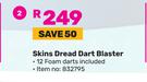 Zuru X-Shot Skins Dread Dart Blaster 832795