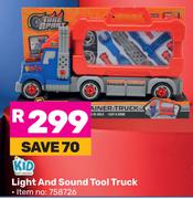 Kid Connection Light & Sound Tool Truck 758726