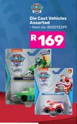 Paw Patrol Die Cast Vehicles Assorted 850013299