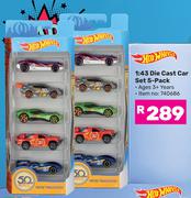 Hot Wheels 1:43 Die Cast Car Set 5 Pack 740686