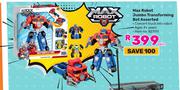 Max Robot Jumbo Transforming Bot Assorted 823111