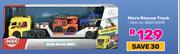 Dickie Spielzeug Micro Rescue Truck 850015598