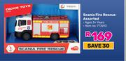 Dickie Spielzeug Scania Fire Rescue Assorted 777692