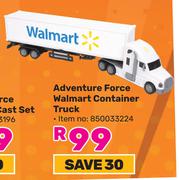 Walmart Adventure Force Container Truck 850033224