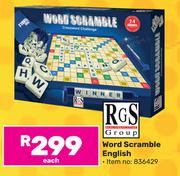 RGS Word Scraamble English 836429