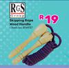 RGS Skipping Rope Wood Handle 814937