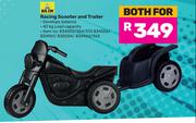 Big Jim Racing Scooter & Trailer 834555/554/513/834556/834961/835004/834963/962-For Both