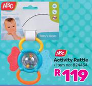 ABC Activity Rattle 824434