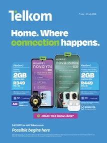 Telkom : Home. Where Connection Happens (07 June - 31 July 2026)