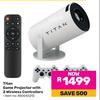 Titan Game Projector With 2 Wireless Controllers 850043212