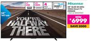 Hisense 58" QLED 4K 60Hz VIDAA Smart TV 58Q6Q 850029201