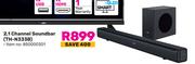 JVC 2.1 Channel Soundbar TH-N333B 850000301