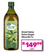 Great Value Extra Virgin Olive Oil-1L