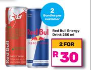 Red Bull Energy Drink-For 2 x 250ml