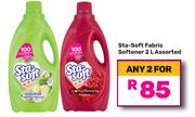 Sta Soft Fabric Softener Assorted-For 2 x 2L