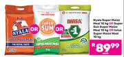 Nyala Super Maize Meal 10Kg+Super Sun Super Maize Meal 10Kg+Iwisa Super Maize Meal 10Kg-Each 