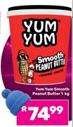 Yum Yum Smooth Peanut Butter-1Kg