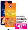 Bakers Good Morning Rusks Or Good Morning Biscuits Assorted-450g Each