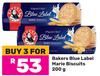 Bakers Blue Label Marie Biscuits-For 3 x 200g