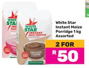 White Star Instant Mize Porridge Assorted-For 2 x 1Kg