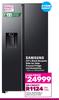 Samsung 617L Black Bespoke Side By Side Freezer/Fridge RS70F65K2FFA 850028159