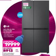 LG 658L Side By Side Freezer/Fridge GC-B257KQJW 850030740
