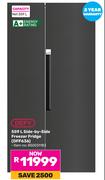 Defy 559L Side By Side Freezer/Fridge DFF636 850031183
