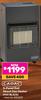 Cadac 3 Panel Roll About Gas Heater 943-BLACK 836209