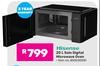 Hisense 20L Solo Digital Microwave Oven 850030581