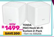 Tenda MW3 Mesh WiFi System 2 Pack 835206