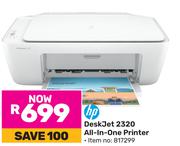 HP Deskjet 2320 All In One Printer 817299