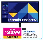 Samsung 27" FHD Monitor LS27D300GAAXXA 850022054