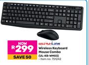 Ultra Link Wireless Keyboard Mouse Combo UL-KB-WM03 751242