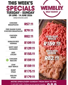 Wembley Meat Market : Specials (09 June - 14 June 2026)