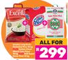 Excella Long Grain Parboiled Rice 10Kg+Golden Cloud Wheat Cake Flour 10Kg+Ace Super Maize Meal 10Kg