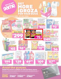 Game SASSA : Get More iGroza For Your Buck (24 June - 09 July 2026), page 1