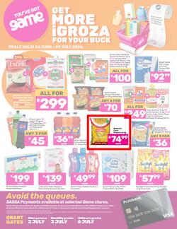 Game SASSA : Get More iGroza For Your Buck (24 June - 09 July 2026), page 1